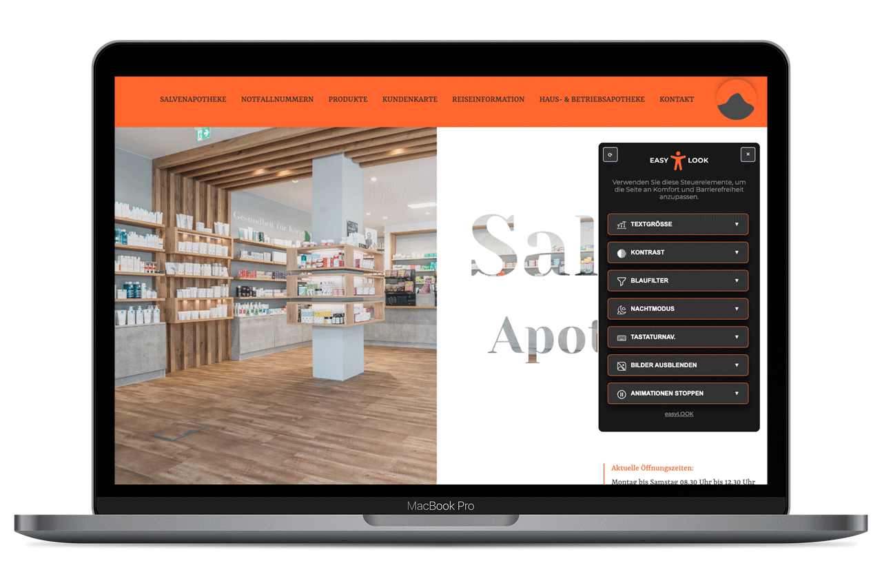 Barrierefreie Contao Homepages für kleine Unternehmen